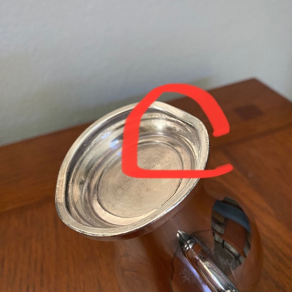 Vintage Castle - Wm.Rogers Tea/Coffee, Sugar and Cream set - Picture 6 of 9